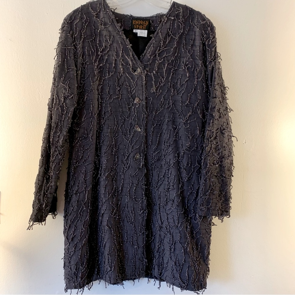 Kindred Spirit Gray Cotton Coat
